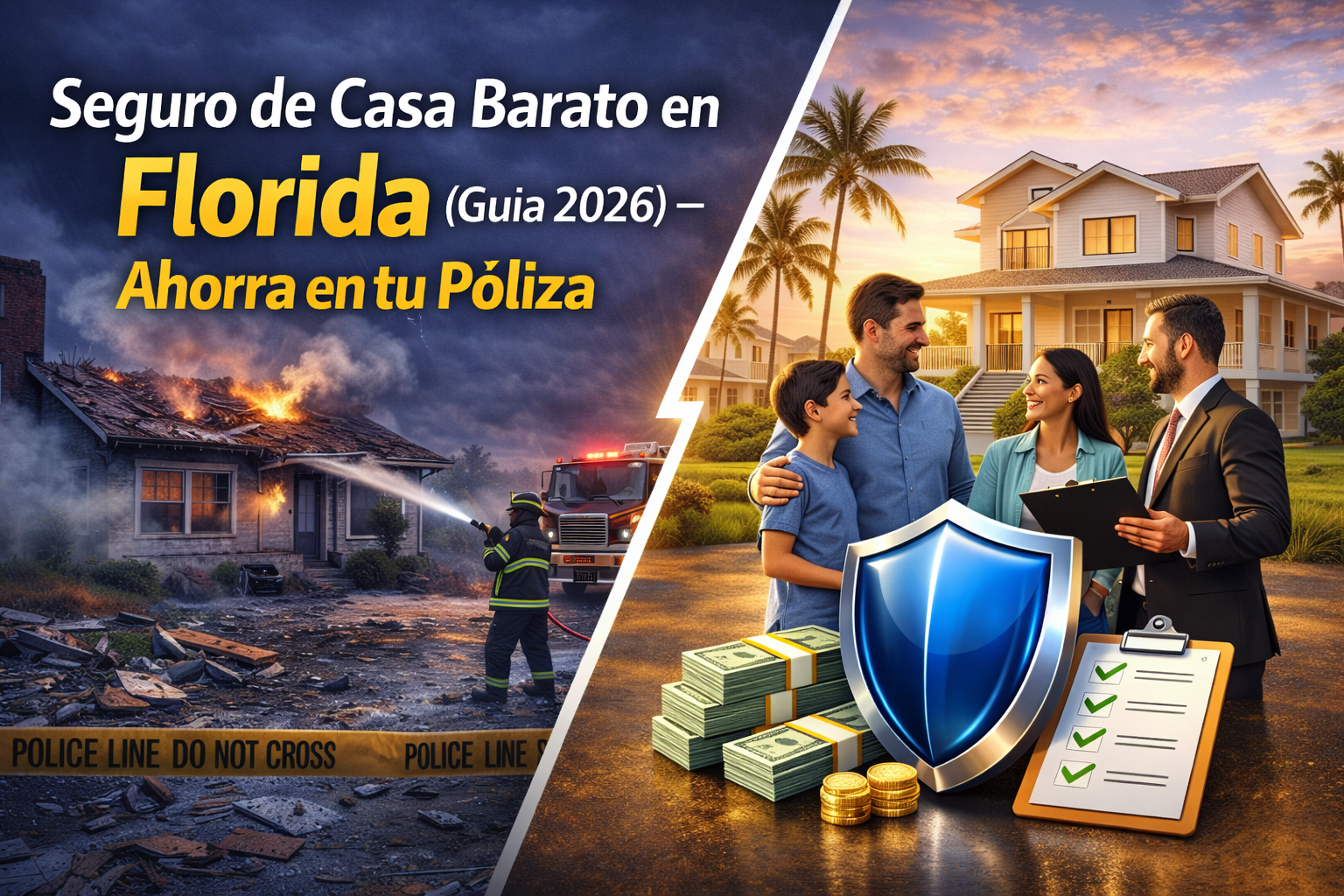 Seguro de Casa Barato en Florida (Guía 2026\) – Ahorra en tu Póliza