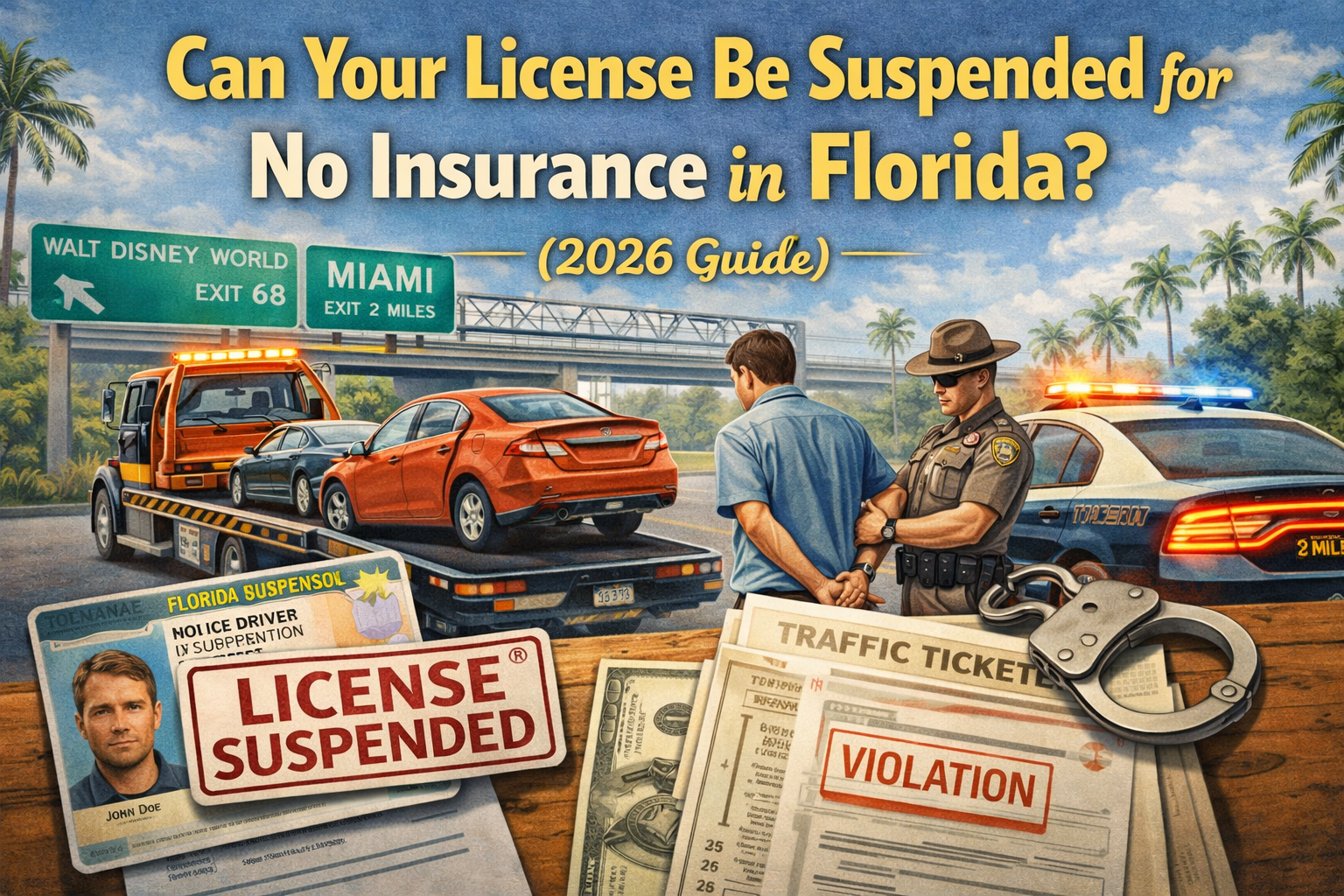 Can Your License Be Suspended for No Insurance in Florida? (2026 Guide)