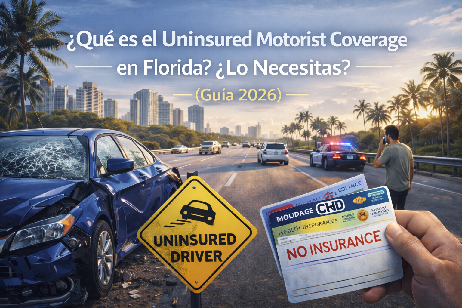 ¿Qué es el Uninsured Motorist Coverage en Florida? ¿Lo Necesitas? (Guía 2026)