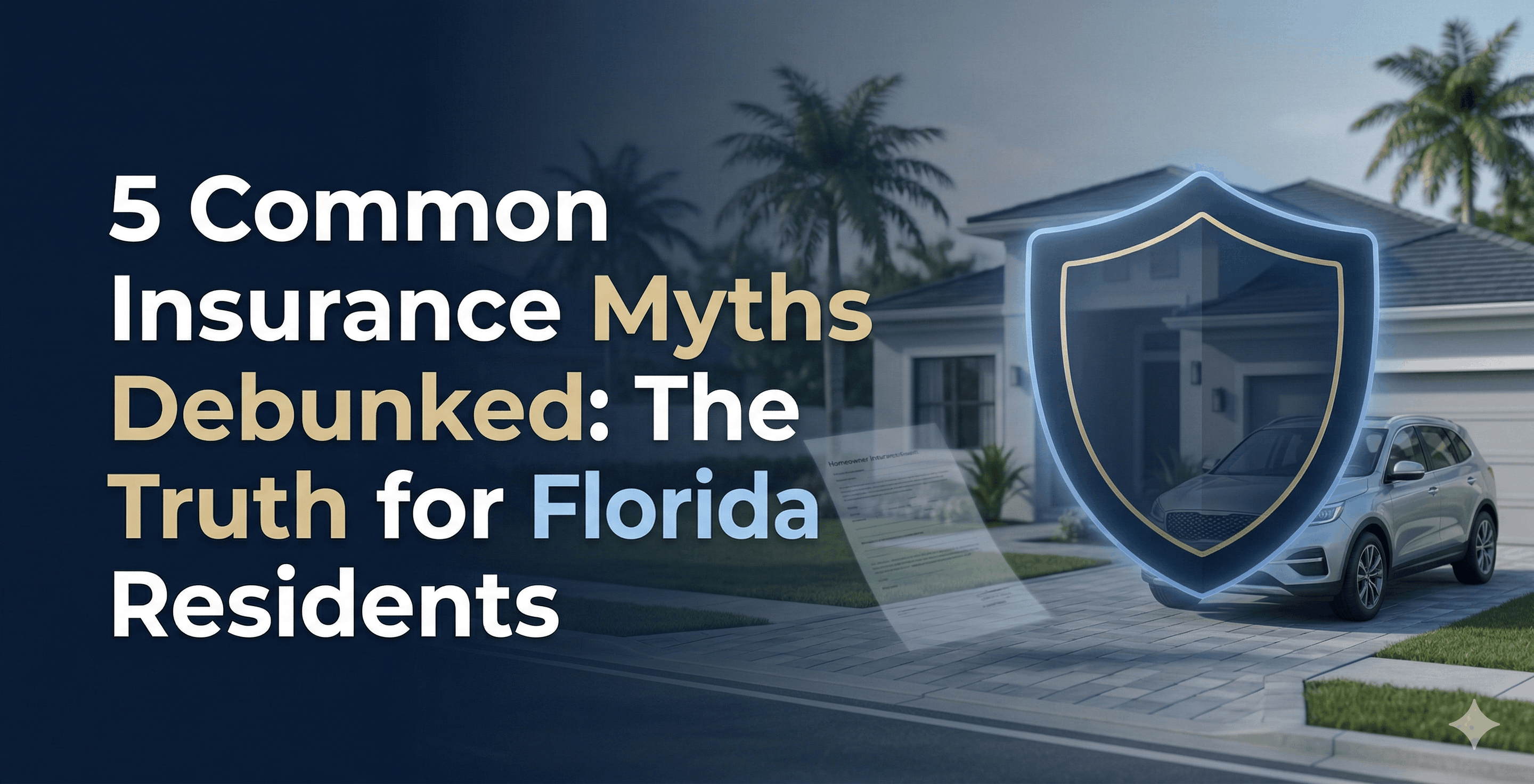 5 Common Insurance Myths Debunked | Florida Insurance Guide 