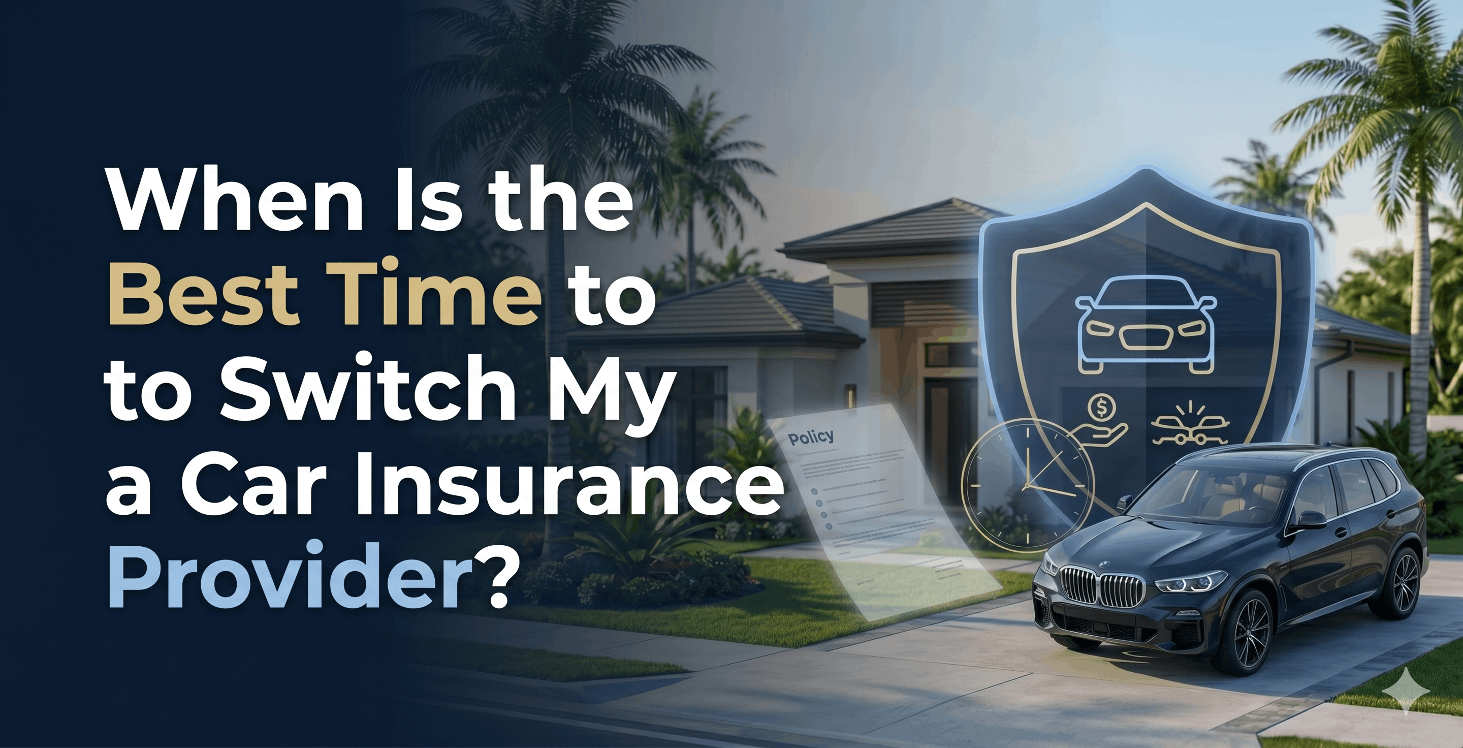 When Is the Best Time to Switch Car Insurance? | Florida Guide 