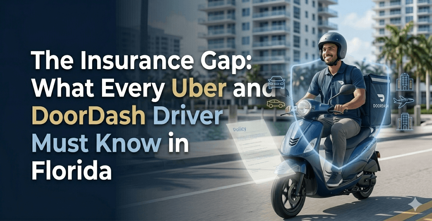 Insurance Gap for Uber & DoorDash Drivers in Florida (2026)