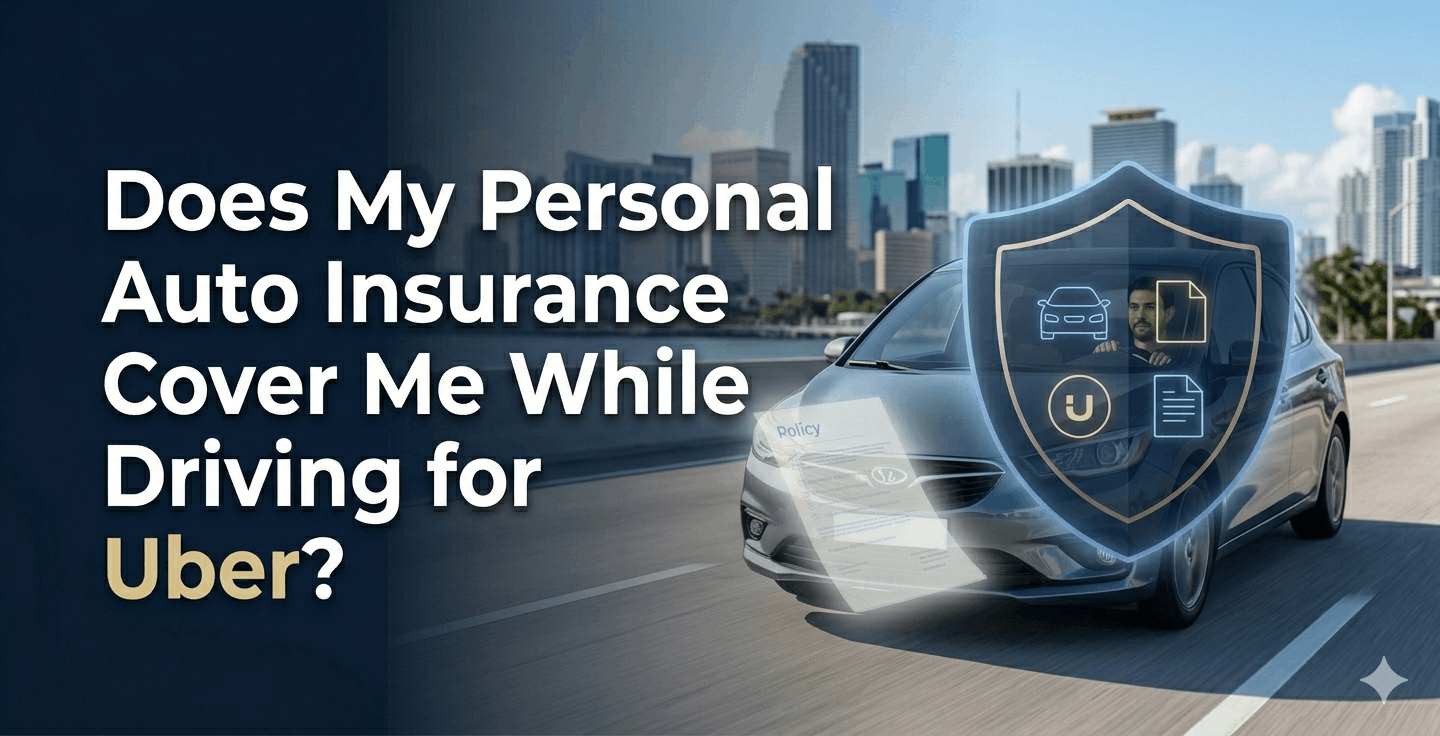 Does Personal Auto Insurance Cover Uber Driving in FL? (2026)