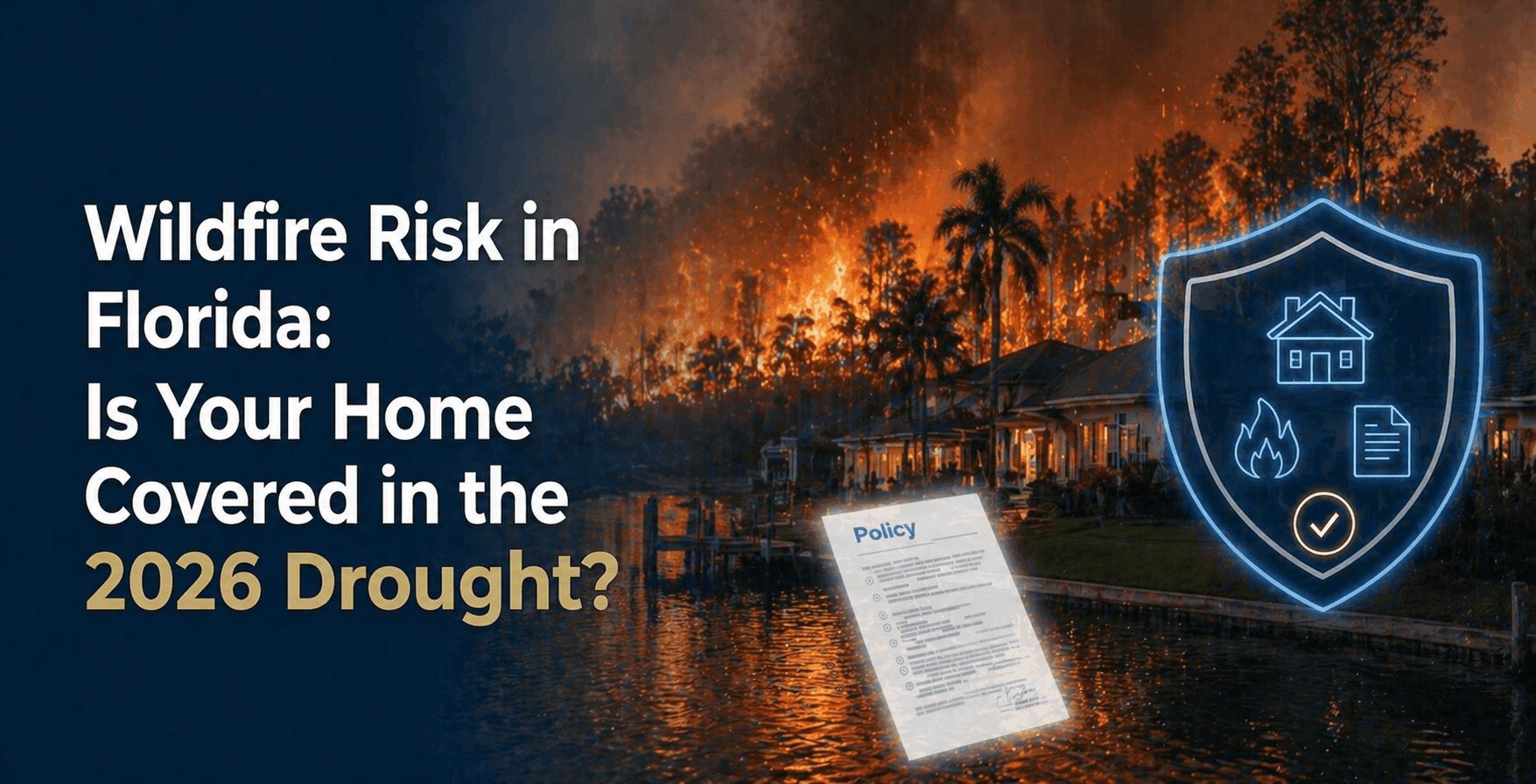 Wildfire Risk in Florida: Is Your Home Covered in the 2026 Drought?