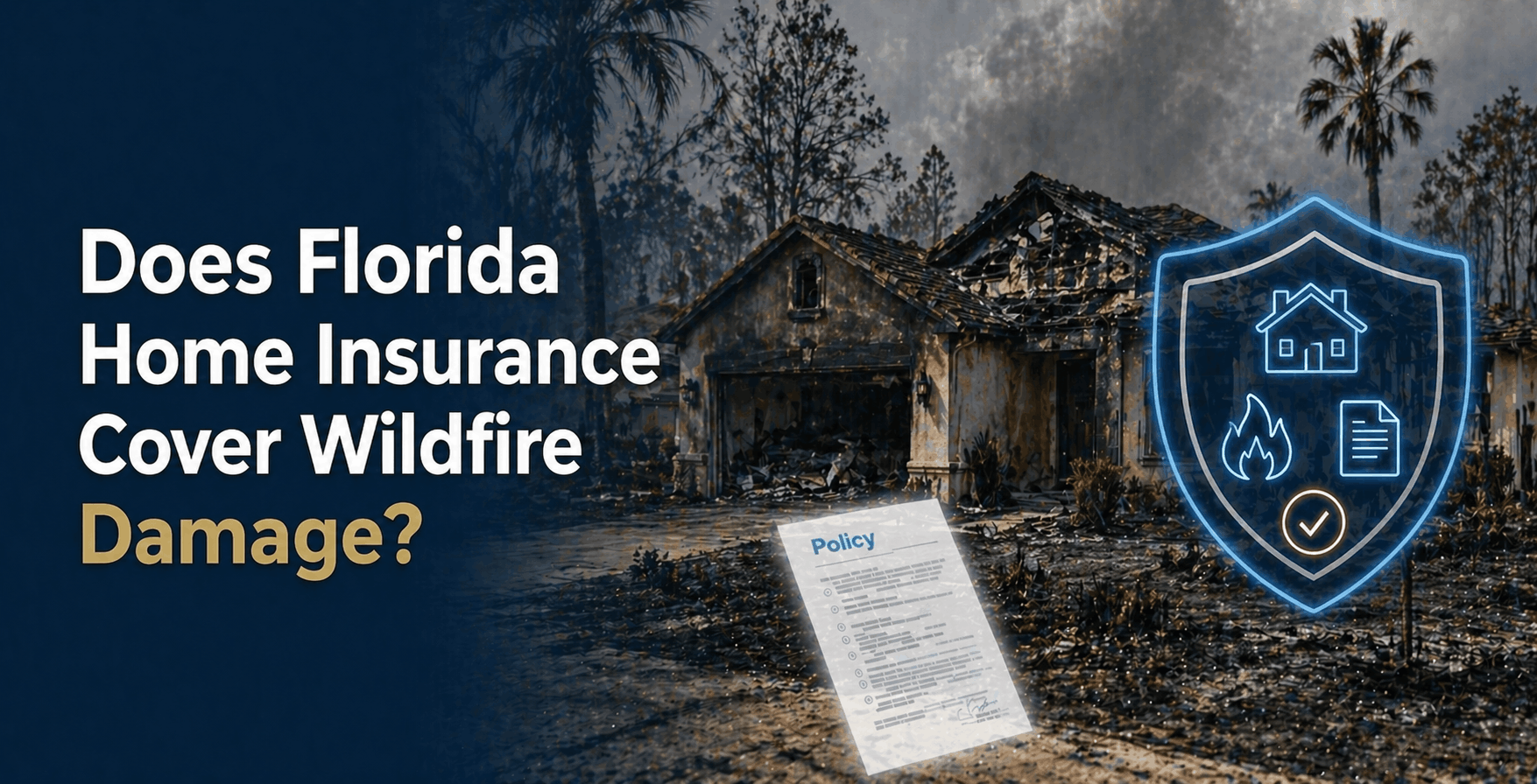 Does Florida Home Insurance Cover Wildfire Damage? (2026)
