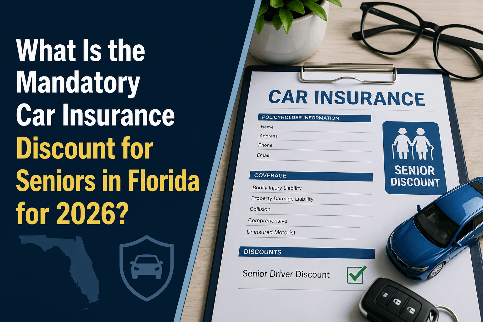 Mandatory Senior Car Insurance Discount Florida (2026 Guide)