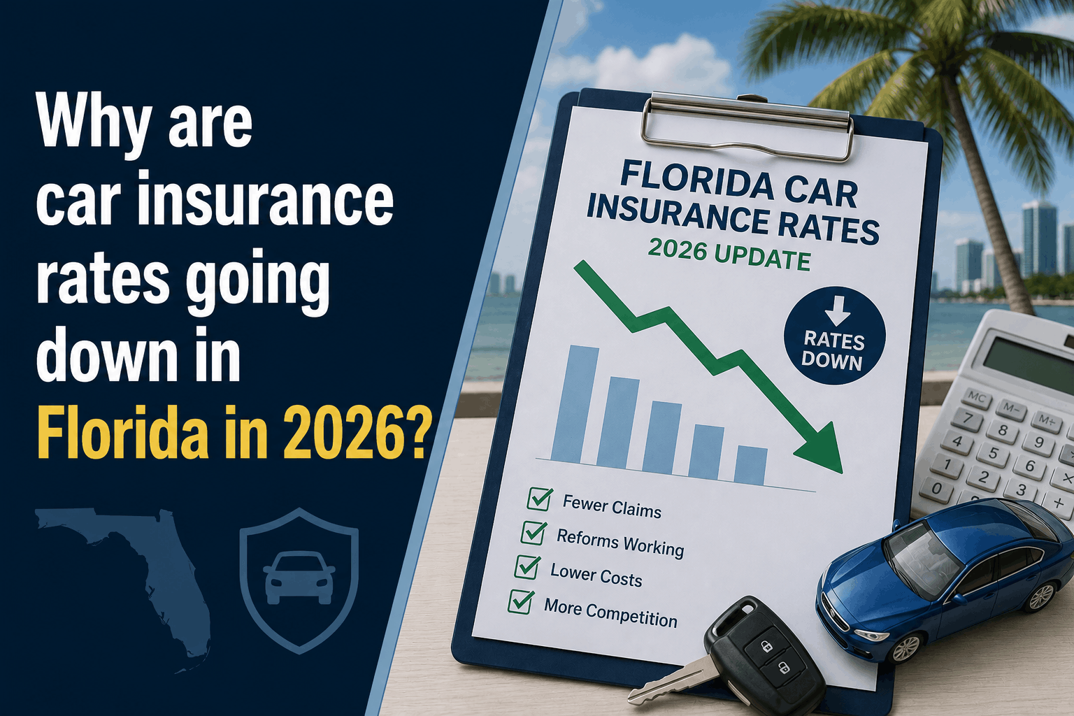 hy Are Florida Car Insurance Rates Going Down in 2026?