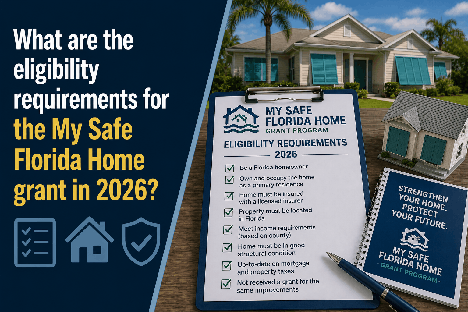 2026 My Safe Florida Home Grant Eligibility Requirements Guide