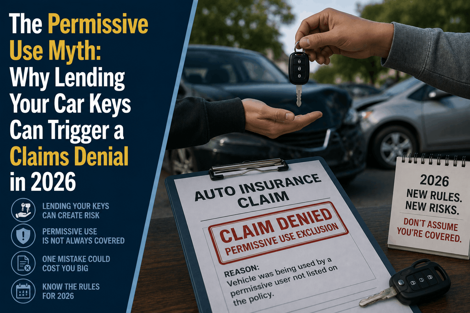 The Permissive Use Myth: Why Lending Your Car Keys Can Trigger a Claims Denial in 2026