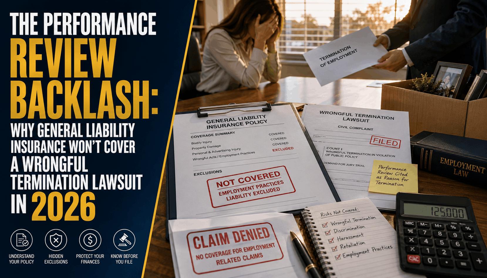 The Performance Review Backlash: Why General Liability Voids Employee Suits