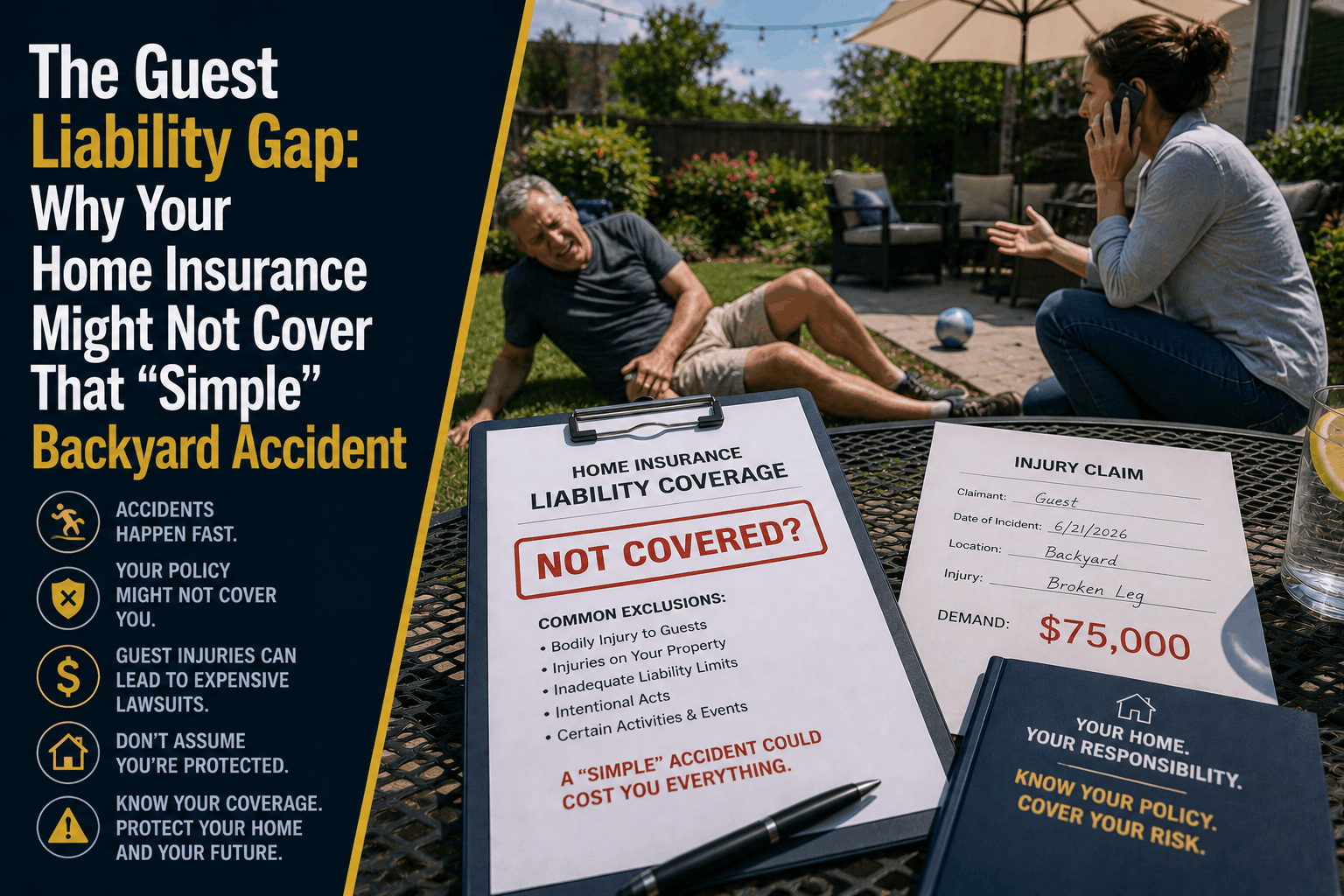 The Guest Liability Gap: Why Home Insurance Fails in 2026