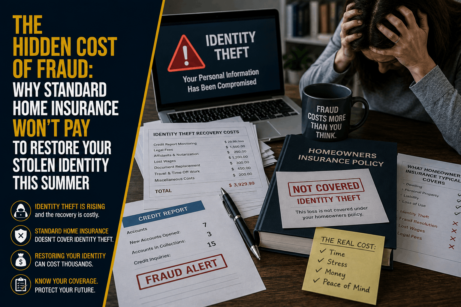 The Hidden Cost of Fraud: Does Home Insurance Cover Identity Theft? (2026)
