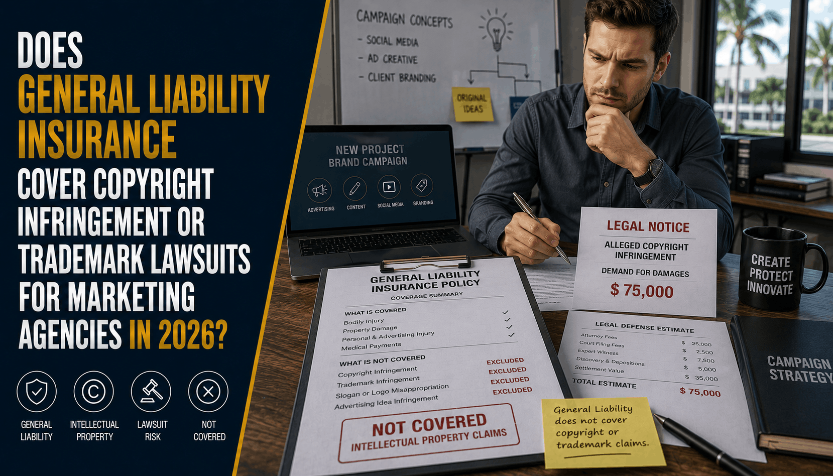 Does General Liability Cover IP Lawsuits for Agencies in 2026?