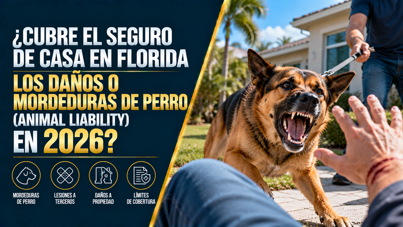 Seguro de Casa en Florida (2026): Cobertura de Mordeduras de Perro