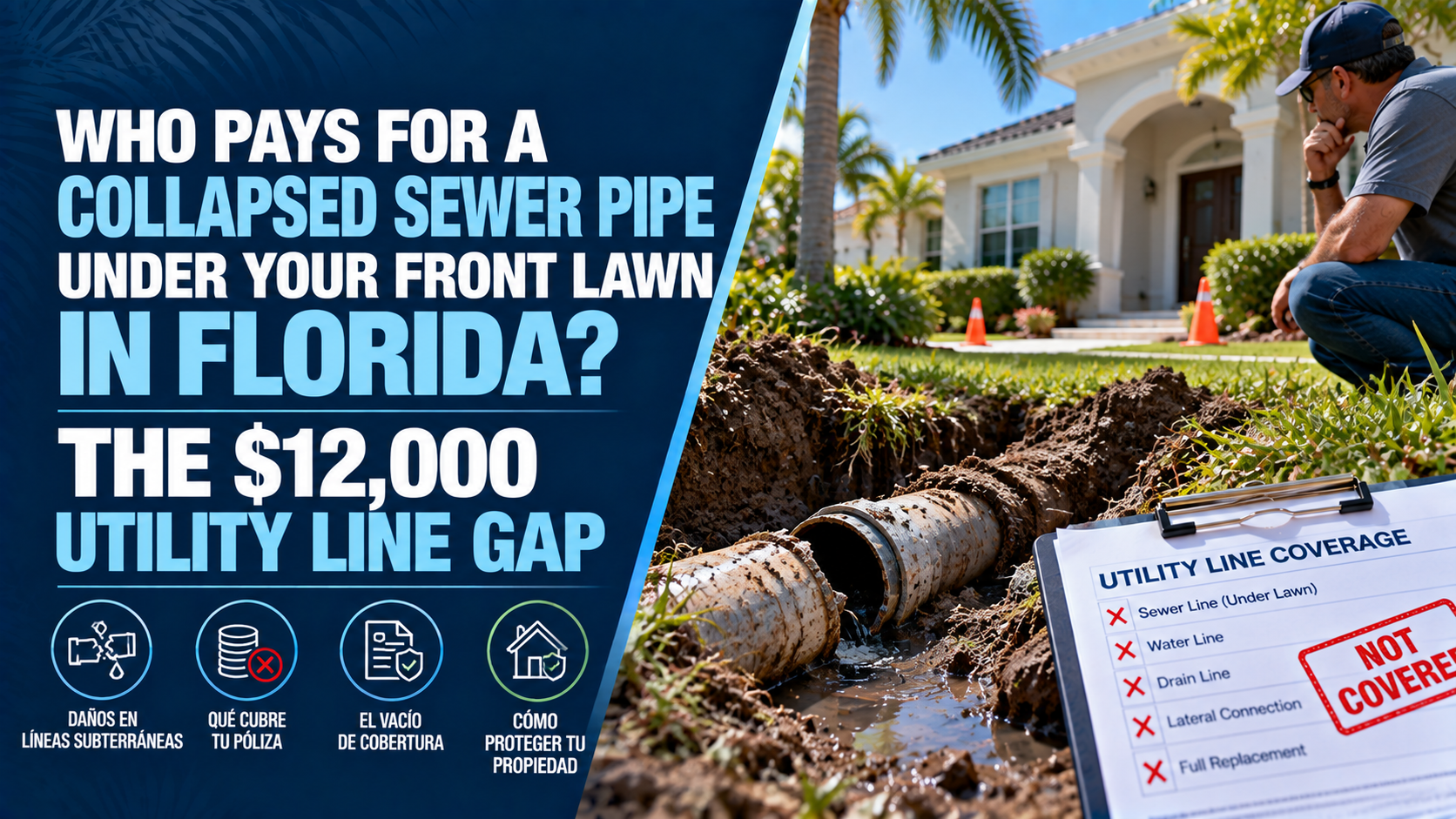 Florida Sewer Line Collapse: Who Pays for Repairs in 2026?
