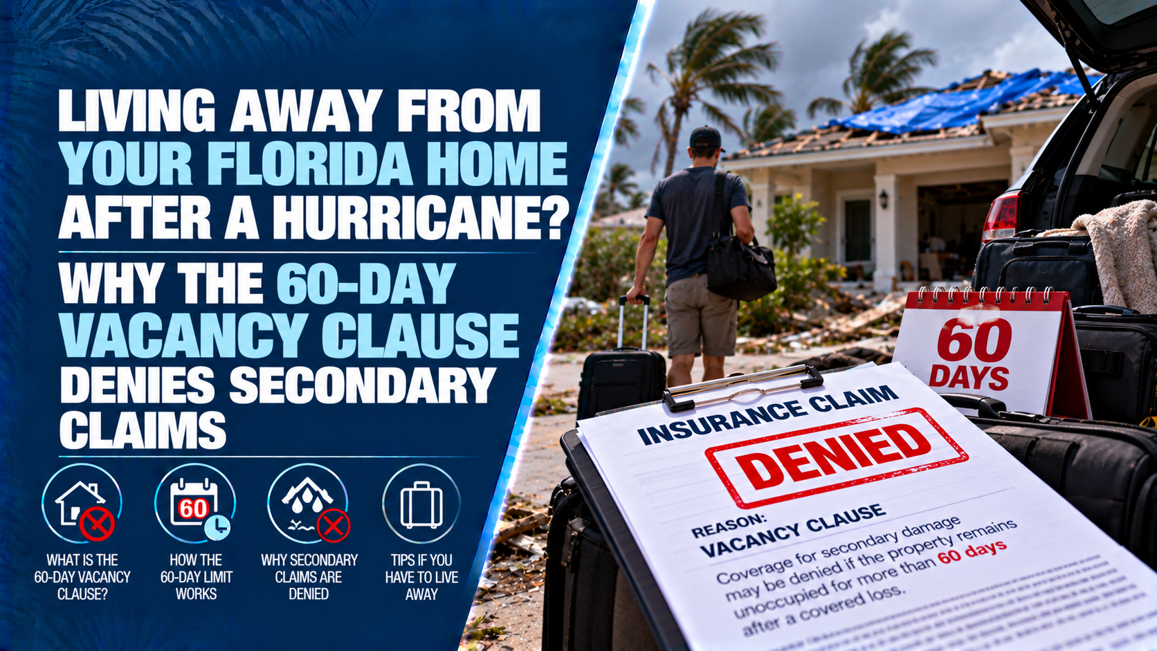 Florida Home Insurance: 60-Day Vacancy Clause & Hurricanes